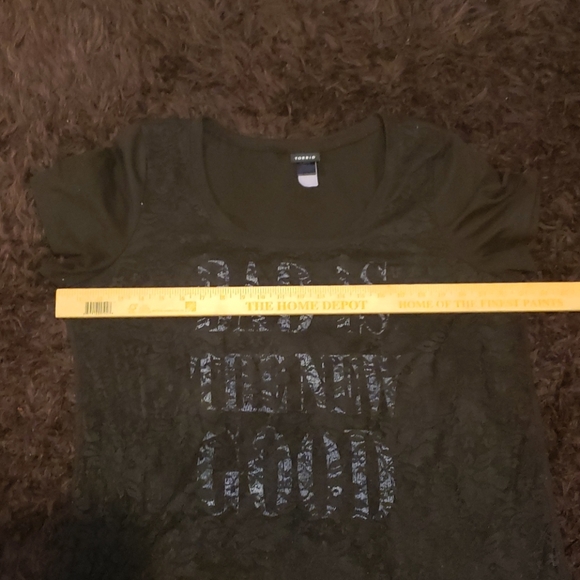 💚💚💚Torrid Black shirt - Picture 6 of 7